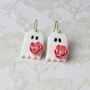 Floral Spook Dangles | Bloom & Gloom