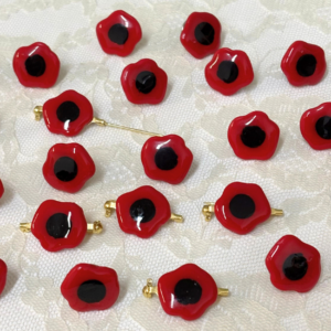Everlasting Poppy Pins