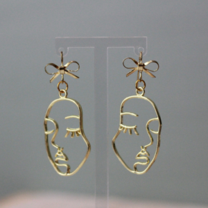 Atelier Abstract Face Dangles